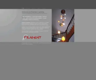 Filamentlightingla.com(Filament Lighting) Screenshot