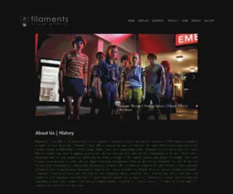 Filaments.com(Filaments Visual Effects) Screenshot