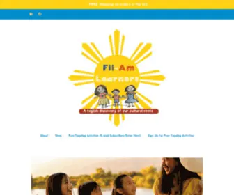 Filamlearners.com(Fil-Am Learners) Screenshot