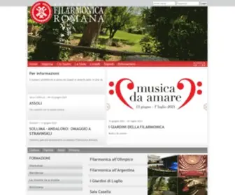 Filarmonicaromana.org(Filarmonicaromana) Screenshot