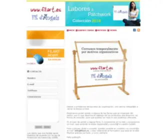 Filart.es(Tienda virtual labores patchwork) Screenshot