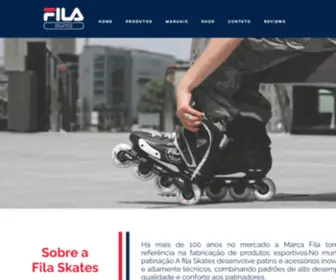 Filaskates.com.br(Fila Skates Brasil) Screenshot