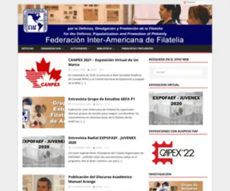 Filatelia-Interamericana.com(Filatelia Latinoamericana) Screenshot