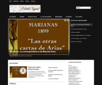 Filateliadigital.com(La primera revista digital) Screenshot