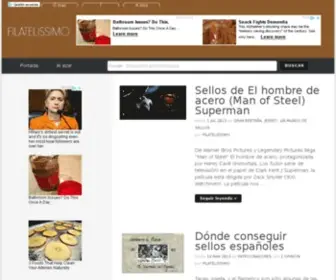 Filatelissimo.com(Filatelia y cultura) Screenshot