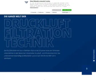 Filcom.de(Die ganze Welt der Druckluft) Screenshot