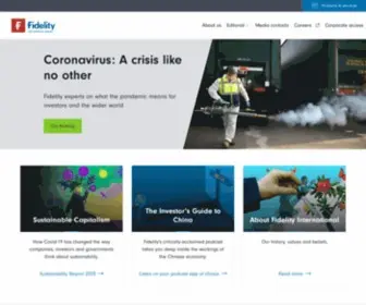 Fil.com(Fidelity International) Screenshot