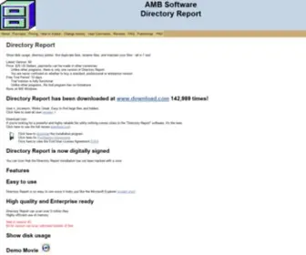 File-Utilities.com(Directory Report) Screenshot