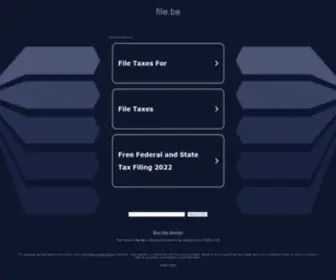 File.be(file) Screenshot
