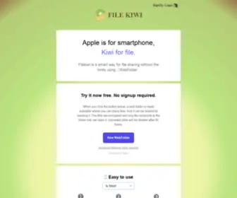 File.kiwi(실시간 공유 웹폴더) Screenshot