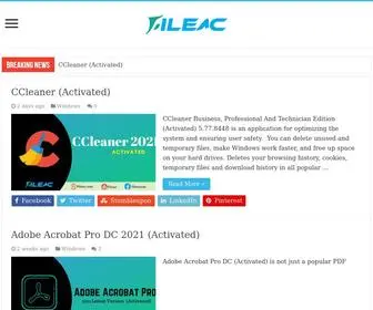 Fileac.com(Our mission) Screenshot