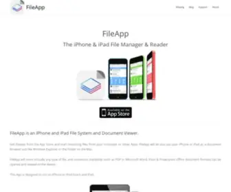 Fileapp.com(The iPhone & iPad File Manager) Screenshot