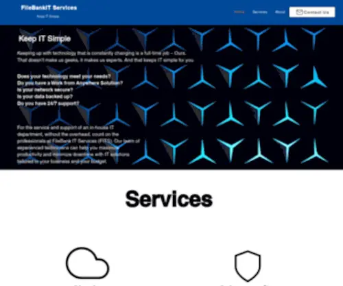 Filebankit.com(Filebank IT Services) Screenshot