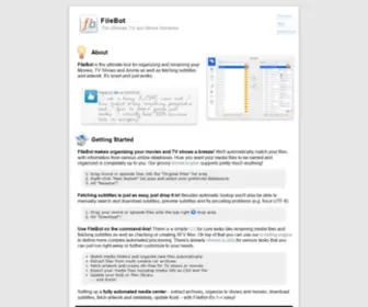 Filebot.net(The ultimate TV and Movie Renamer) Screenshot