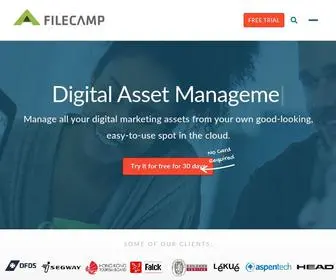 Filecamp.com(Digital Asset Management) Screenshot