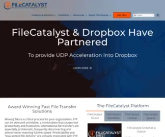 Filecatalyst.com(Fast file transfer) Screenshot