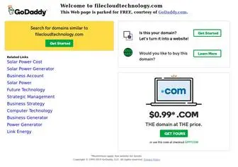 Filecloudtechnology.com(Filecloud Technology) Screenshot