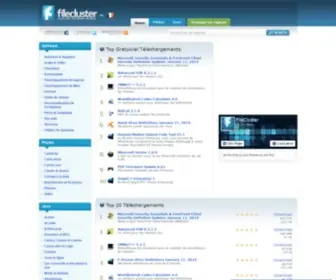 Filecluster.fr(File Cluster) Screenshot
