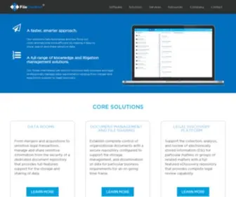 Filecontrol.com(Ediscovery) Screenshot