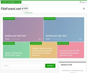 Fileforest.net(Upload file) Screenshot