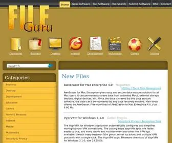 Fileguru.com(Your One Stop Shop For Great Software Downloads) Screenshot