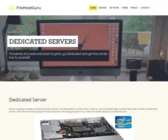 Filehostguru.info(Web Design Solutions Wales) Screenshot