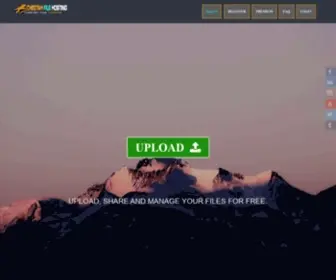 Filehosting.live(Upload) Screenshot