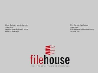 Filehouse.net(Filehouse managedWebhosting) Screenshot