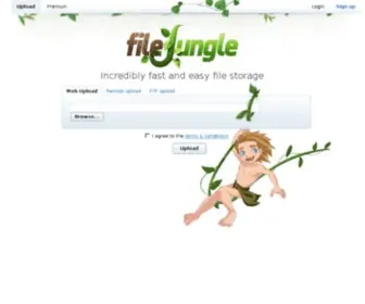 Filejungle.com(#1 Easy & Fast File Storage) Screenshot