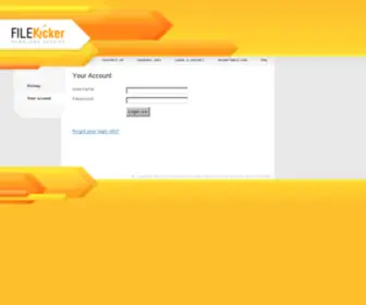 Filekicker.com(Download Service) Screenshot
