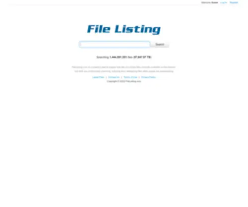 Filelisting.com(Filelisting) Screenshot