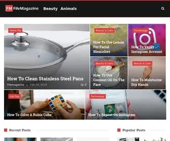 Filemagazine.com(How to About Anything) Screenshot