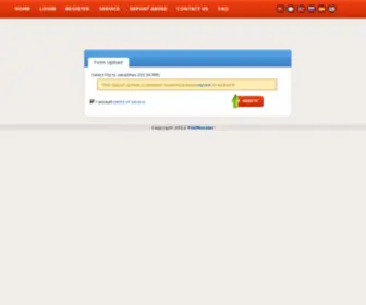 Filemonster.net(Hosting) Screenshot