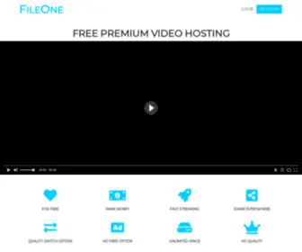 Fileone.tv(Upload and share your videos) Screenshot