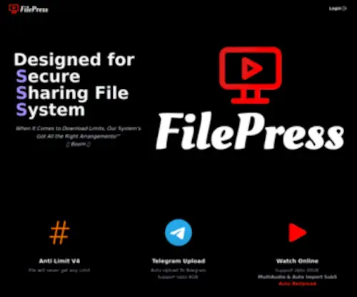 Filepress.rest(Filepress rest) Screenshot