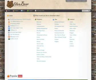 Filesbear.com(Download free software) Screenshot