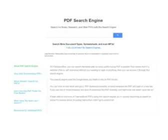 Filesearchbox.com(PDF Search Engine) Screenshot