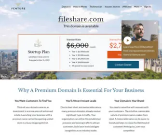 Fileshare.com(File transfer software) Screenshot