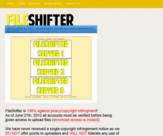 Fileshifter.net(Hosting) Screenshot