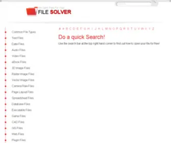 Filesolver.com(Open your Files Instantly for Free) Screenshot
