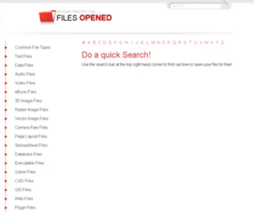 Filesopened.com(Open your Files Instantly for Free) Screenshot