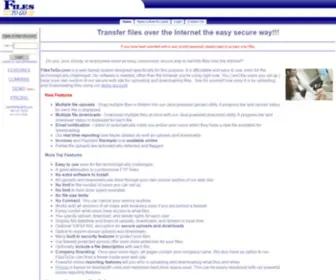 Filestogo.com(Transfer files over the Internet the easy way) Screenshot