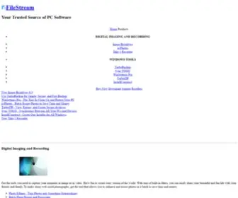 Filestream.com(Your Trusted Source of PC Software) Screenshot
