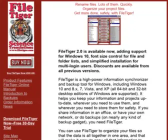 Filetiger.com(FileTiger Dual) Screenshot