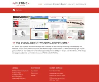 Filetime.at(Websites und Webshops) Screenshot