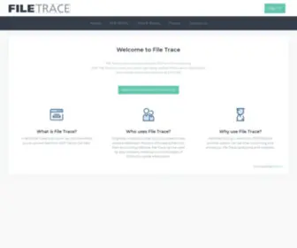 Filetrace.io(File Trace) Screenshot