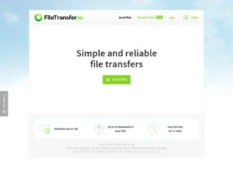 Filetransfer.io(Fast & Simple File Transfers) Screenshot