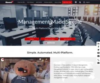 Filewave.com(UEM, ITAM, and MDM Software for Business and Education) Screenshot