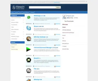 Filewin.com(Download your favorite software) Screenshot