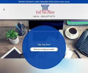 Filewithapro.com(THE TAX PROS) Screenshot